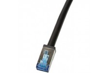 LogiLink CQ7143S cable de reseau Noir 50 m Cat6a S/FTP (S-STP)