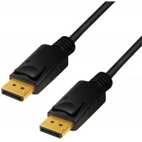 Cable de raccordement DisplayPort 1.4 4 K/120 Hz pour Une qualite HD complete et 3D avec Une Meilleure Transmission sonore 1m No
