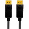 Cable de raccordement DisplayPort 1.4 4 K/120 Hz pour Une qualite HD complete et 3D avec Une Meilleure Transmission sonore 1m No