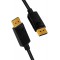 Cable de connexion DisplayPort 1.4, 4 K/120 Hz pour une qualite Full HD et 3D avec une meilleure transmission sonore, 3 m