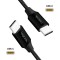 Cable de Connexion USB 2.0 Type C vers USB (Type C) Noir 0,3 m