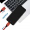 Cable de Connexion USB 2.0 Type C vers USB (Type C) Rouge 0,3 m