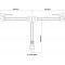 LogiLink CA1000 Antenne Radio FM Dipol pour Une reception optimale a  l'interieur (FM/AM/VHF) avec Connexion coaxial (IEC Coax F
