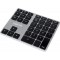 LogiLink ID0187 - Pave numerique Bluetooth avec 35 Touches et Touches de Fonction pour Windows/MacOS Aluminium