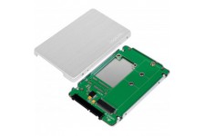 AD0021 Boitier SSD Externe en Aluminium pour M.2 NGFF SATA sans Installation de Pilotes Windows/Mac OS/Linux - Mega KOMAPKT !