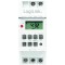 LogiLink ET0010 ET0010-DIN-Rail Minuterie avec minuterie numerique et ecran LCD pour Allumer Facilement des neons, Chauffe-Eau, 