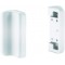 LogiLink EO0019-3 Lot de 2 rails de rangement muraux pour montage du rail de rangement EO0019-1 sur le mur