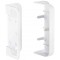 LogiLink EO0019-3 Lot de 2 rails de rangement muraux pour montage du rail de rangement EO0019-1 sur le mur