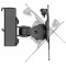 LogiLink EO0019-4 EO0019-1 Support pour ecran pivotant 13-27" pour montage sur rail de rangement EO0019-1