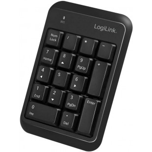 LogiLink ID0201 Keyppad sans Fil Bluetooth V5.1 Noir
