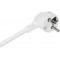 LogiLink- Bloc multiprise avec Interrupteur et Protection IP20 - Longueur du cable 1,5 m - Blanc Triple Blanc.