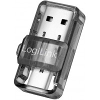 LogiLink BT0054 Adaptateur Bluetooth 5.0, USB 3.2, USB-A et USB-C