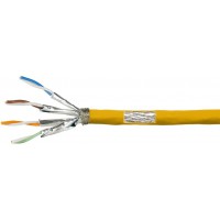 LogiLink Professional CPV0070 Cable d'installation pour reseau Cat 7A 1200 m simplexHz LSZH (Low Smoke Zero Halogen) avec feu de