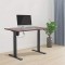 LogiLink EO0029 - Support de Bureau electrique reglable (Hauteur 730-1230 mm), 1 Moteur, Noir