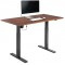 LogiLink EO0029 - Support de Bureau electrique reglable (Hauteur 730-1230 mm), 1 Moteur, Noir