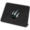 LogiLink Tapis de Souris de Gaming Flexible avec Dessous antiderapant et Surface en Polyester particulierement Glissante GroBe X