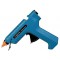 LogiLink WZ0052 - Mini pistolet a  colle 80 W ideal pour le bricolage (do it yourself) travail avec pied, couleur : bleu - avec 