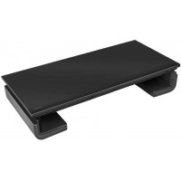 BP0140 Rehausseur de Moniteur Ergonomique 420-520 mm de Long pour Une Position de visualisation Confortable Noir