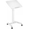 LogiLink EO0035 - Poste de travail assis/debout sur roulettes et reglable en hauteur par pedale