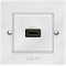 LogiLink AH0017 - Prise Murale HDMI avec 1 x HDMI High Speed avec raccord Ethernet (Femelle/Femelle) en Blanc