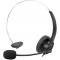 LogiLink HS0056 Casque Mono avec 1 fiche USB A et 1 Microphone