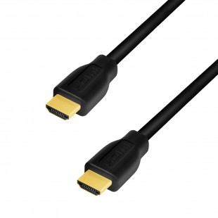 LogiLink CH0102 Cable HDMI A/M vers A/M 4K/60Hz CCS Noir 3 m