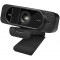 LogiLink UA0381 Webcam HD USB avec objectif grand angle 96°, double microphone avec reduction du bruit, mise au point fixe, corr
