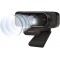 LogiLink UA0381 Webcam HD USB avec objectif grand angle 96°, double microphone avec reduction du bruit, mise au point fixe, corr