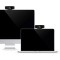 LogiLink UA0381 Webcam HD USB avec objectif grand angle 96°, double microphone avec reduction du bruit, mise au point fixe, corr