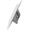 LogiLink Professional LogiLink NK4053 Boitier encastrable pour 1 Module Keystone Compatible Design Blanc Pur (RAL 9010)