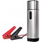 LogiLink Batterie Externe PA0266 - 1000 mAh - Aide au demarrage de Voiture avec cable de Serrage - 2 Ports USB A - Gris metal