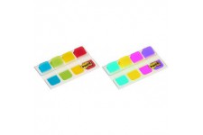 Post-it Marque-page 15,8 x 38 mm Standard & Marque-page 15,8 x 38 mm Bleu/Jaune/Rose/Violet