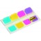 Post-it Marque-page 15,8 x 38 mm Standard & Marque-page 15,8 x 38 mm Bleu/Jaune/Rose/Violet