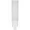 OSRAM DULUX D 18 Ampoule LED pour culot G24D-2, 7 watt, 700 lumen, blanc froid (4000K), orientable, en remplacement de l'ampoule