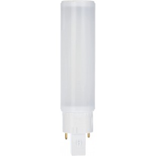 OSRAM DULUX D 18 Ampoule LED pour culot G24D-2, 7 watt, 700 lumen, blanc froid (4000K), orientable, en remplacement de l'ampoule