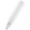 OSRAM DULUX D 26 Ampoule LED pour culot G24D-3, 10 watt, 920 lumen, blanc chaud (3000K), orientable, en remplacement de l'ampoul