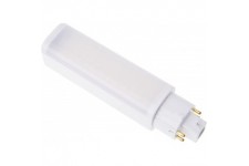 OSRAM DULUX D/E 18 Ampoule LED pour culot G24Q-2, 7 watt, 700 lumen, blanc chaud (3000K), orientable, en remplacement de l'ampou