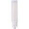 OSRAM DULUX D/E 18 Ampoule LED pour culot G24Q-2, 7 watt, 700 lumen, blanc chaud (3000K), orientable, en remplacement de l'ampou