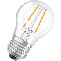 OSRAM Lampes LED, forme mini-ball PARATHOM® CLASSIC P 15 1.5 W/2700 K E27