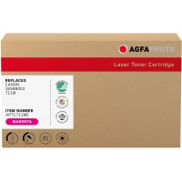 AgfaPhoto Tonerpartner Toner Laser pour imprimante Canon 1658B002 711M Magenta 6000 Pages