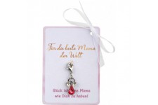 Fur die Besten - Pendentif breloque - pour la meilleure maman.