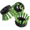 Brosses de Nettoyage pour Tapis en Caoutchouc, Vert