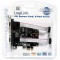 LogiLink PC0031 Carte graphique 2 Ports PCI Express