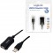 LogiLink UA0001A Cable USB 2.0 avec repeteur 5 m Noir