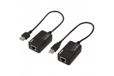 LogiLink UA0021D Extendeur USB Cat5 60 m Noir