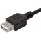 LogiLink UA0021D Extendeur USB Cat5 60 m Noir