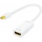 LogiLink CV0036A Adaptateur Mini DisplayPort vers HDMI VESA 1.1a Blanc