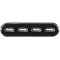 LogiLink UA0085 Hub USB 2.0 4 Ports 2 A Noir