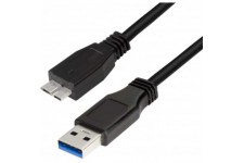 LogiLink CU0026 Cable USB 3.0 A Male/Micro B Male 1 m Noir