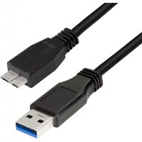 LogiLink CU0027 Cable USB 3.0 A Male/Micro B Male 2 m Noir